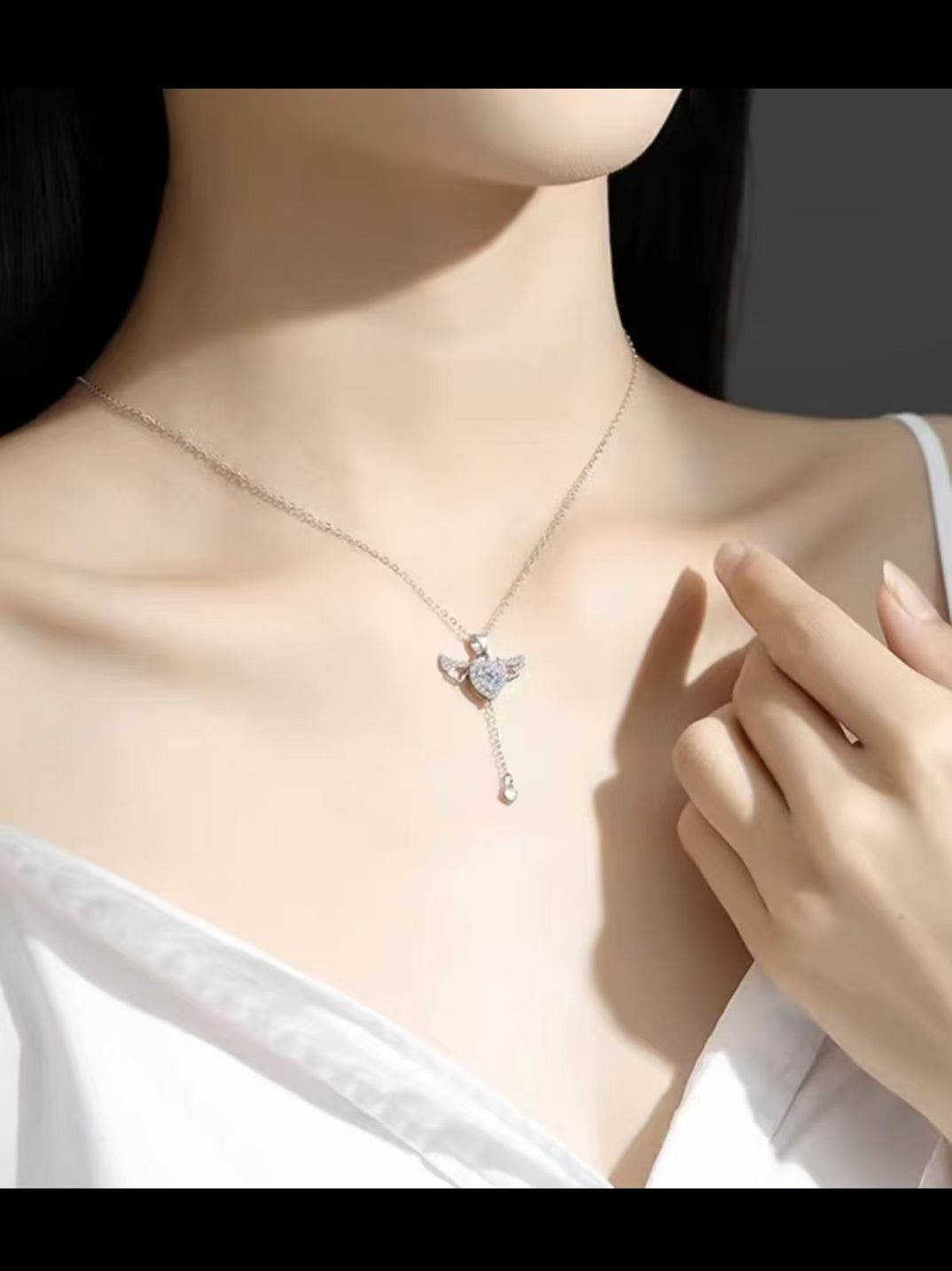 Cupid Heart Necklace