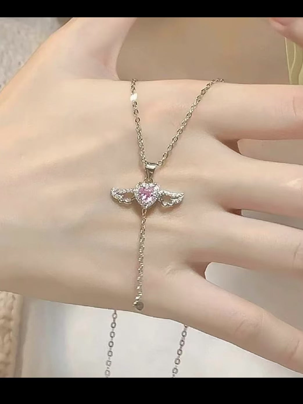 Cupid Heart Necklace