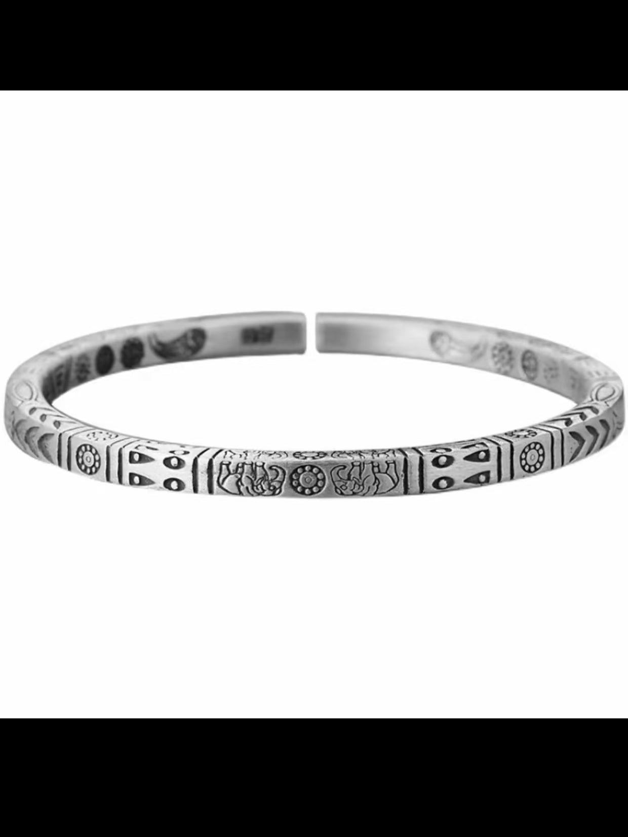 Auspicious totem ethnic style bracelet